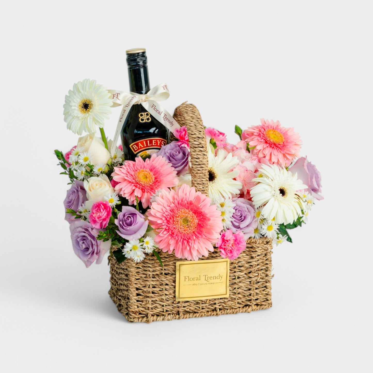 Cesta Petal & Cream