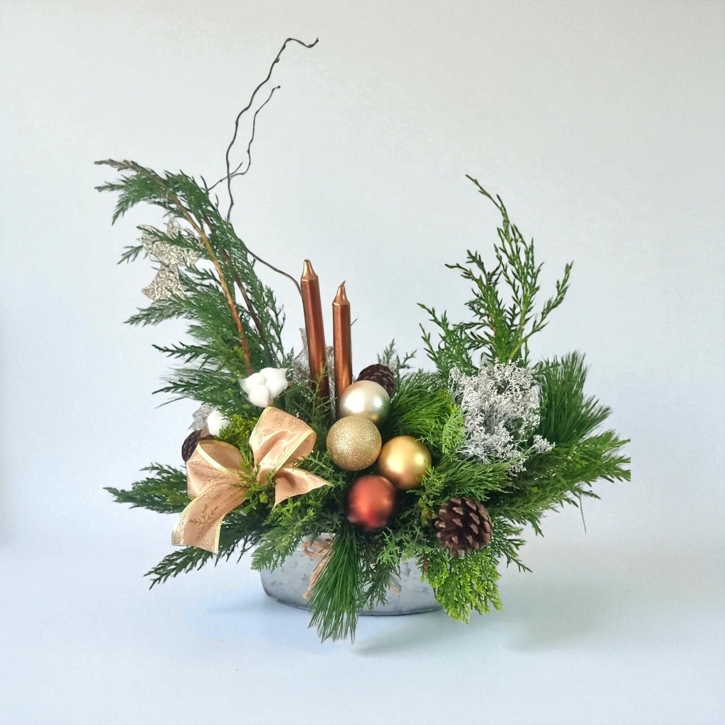 Centro de Mesa - Dorado