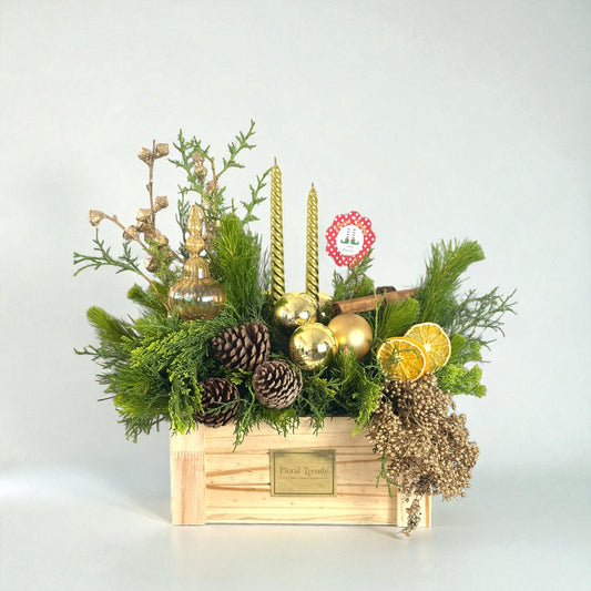 Centro de Mesa- Golden